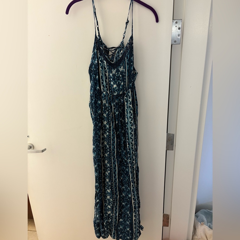 Mossimo Teal Maxi Dress